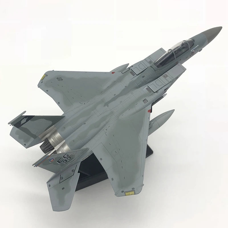 1/100 Scale Diecast F15 Eagle Model - American Navy Collectible