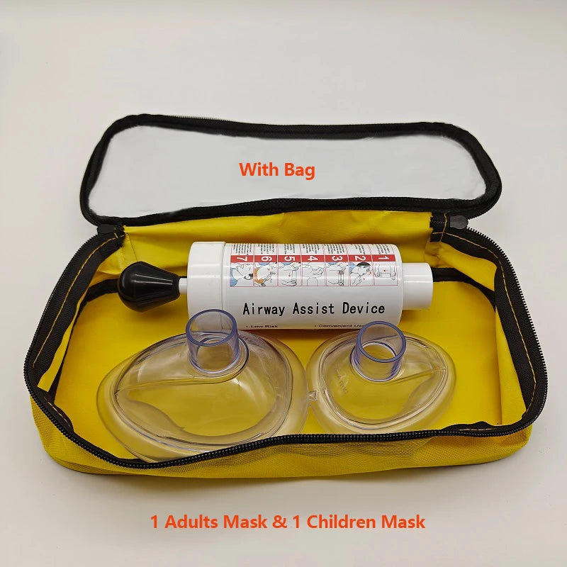 Emergency Suction Vac Anti Choke Device &ndash; All Ages Ready 3in1 with bag