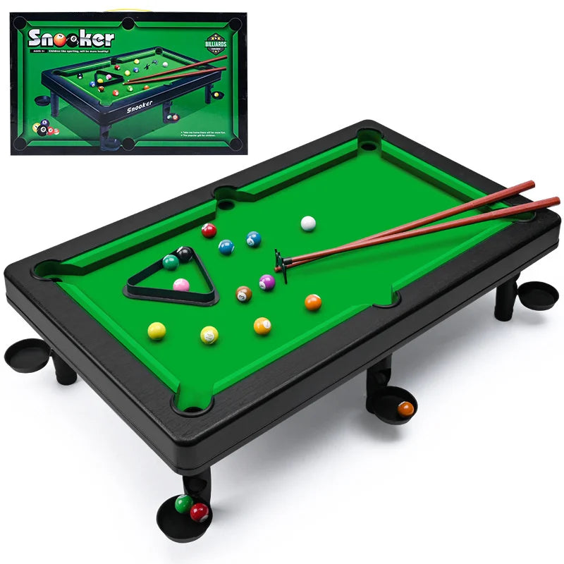 Mini Pool Table Game Tabletop Desktop Billiards Game &ndash; Fun