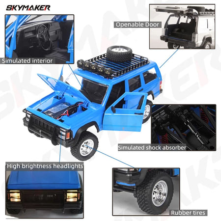 MN78 1:12 Scale Off-Road RC Car - 4WD, Proportional Control, Perfect Gift