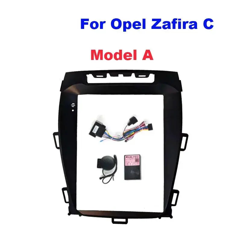 9.7 Inch Plastic Frame for Opel Zafira C Vauxhall Zafira C Car Radio Without Screen by InterCyprus Trading Ltd