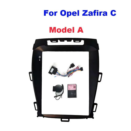 9.7 Inch Plastic Frame for Opel Zafira C Vauxhall Zafira C Car Radio Without Screen by InterCyprus Trading Ltd