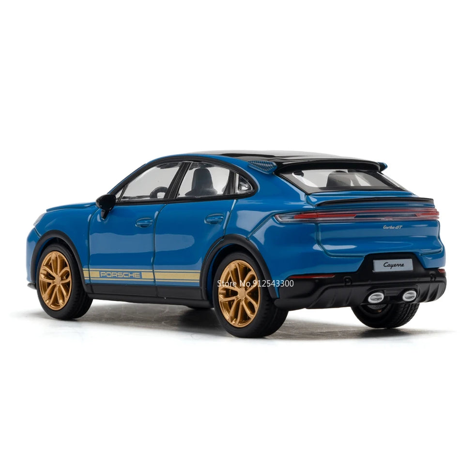 1:64 Diecast Cayenne Turbo GT SUV model avtomobila iz zlitine