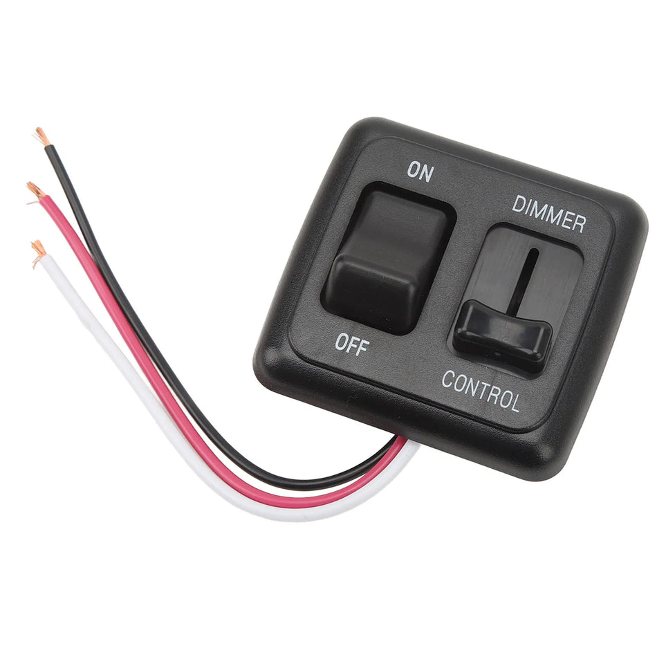 Comutator de dimmer cu toggle 12V DC pentru lumini LED, halogen, incandescente