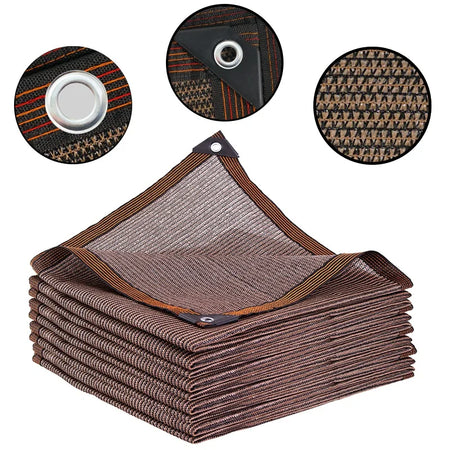 75GSM Coffee Sun Shade Net for Garden and Pergola Protection Coffee Net / 2x5m