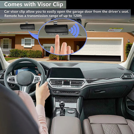 Universal Garage Door Remote Control Duplicator - 280MHz to 868MHz