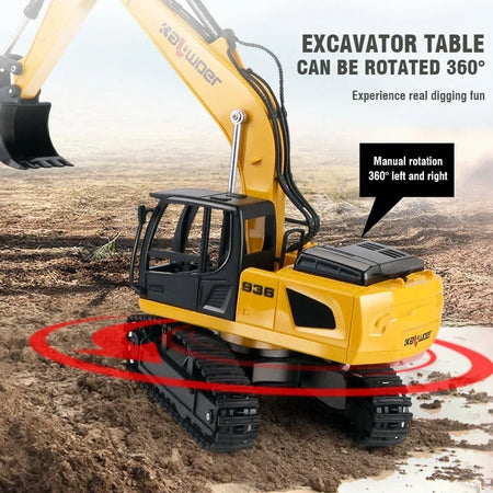 Huina 3510 RC Excavator 1/24 &ndash; Remote Control Toy Excavator