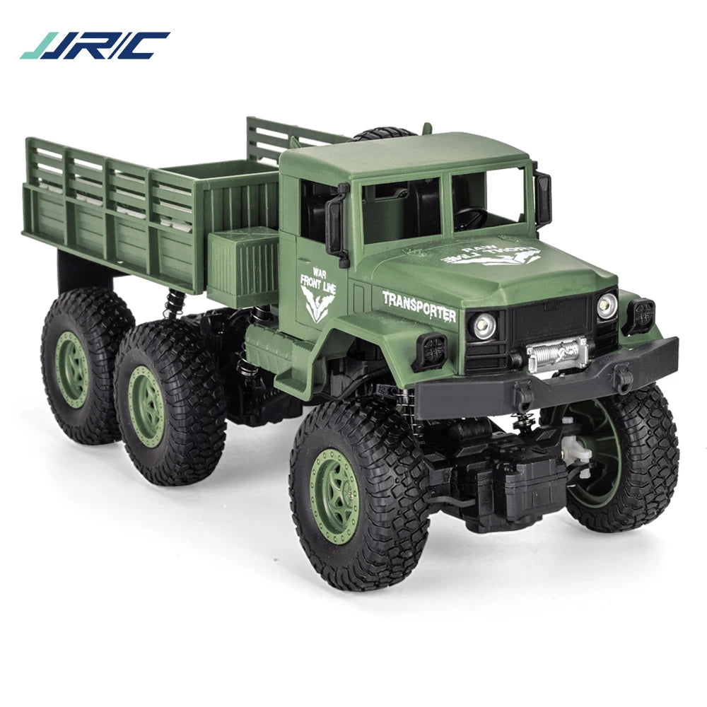 JJRC RC Car &ndash; Remote Control Military Off-Road Vehicle Q69 Green