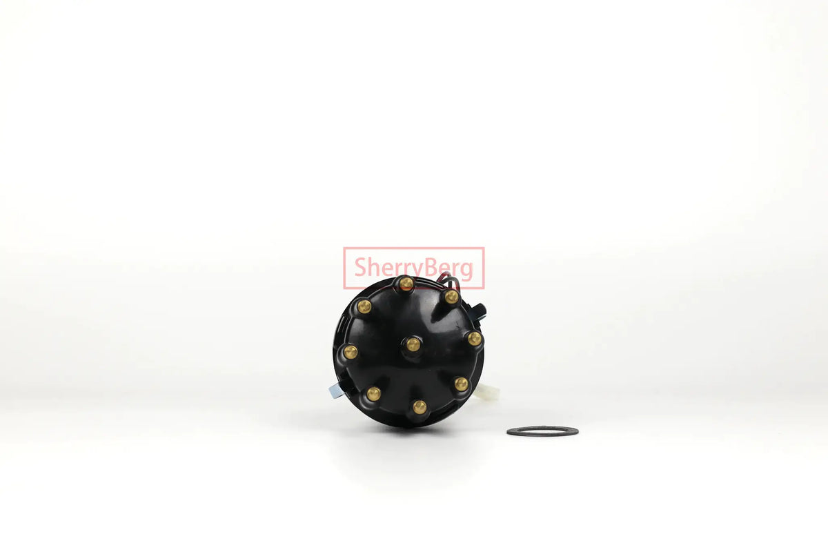 SherryBerg 2-Wire Magnetic Distributor fit for GM SB and BB Compatible ProSeries - Black Cap New Made by InterCyprus Trading Ltd