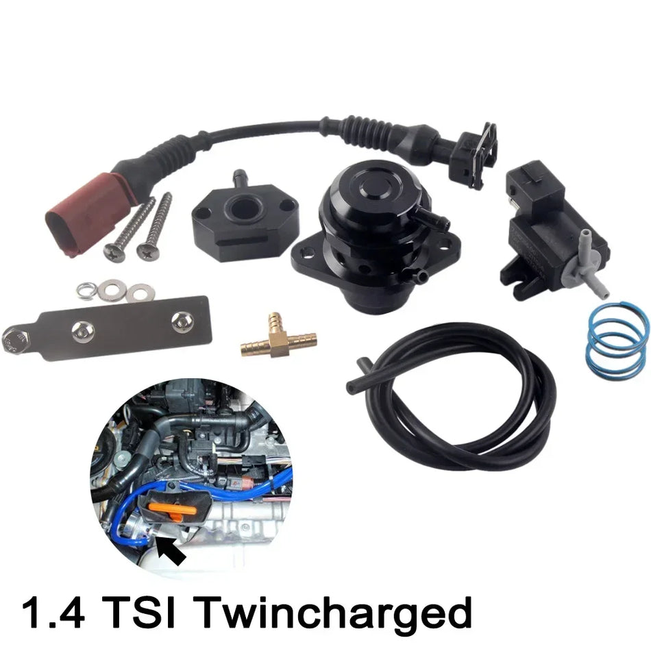 Aluminiowy zawór upustowy o wysokiej wydajności dla Audi A1 A3 1.4 TFSI silnika turbo