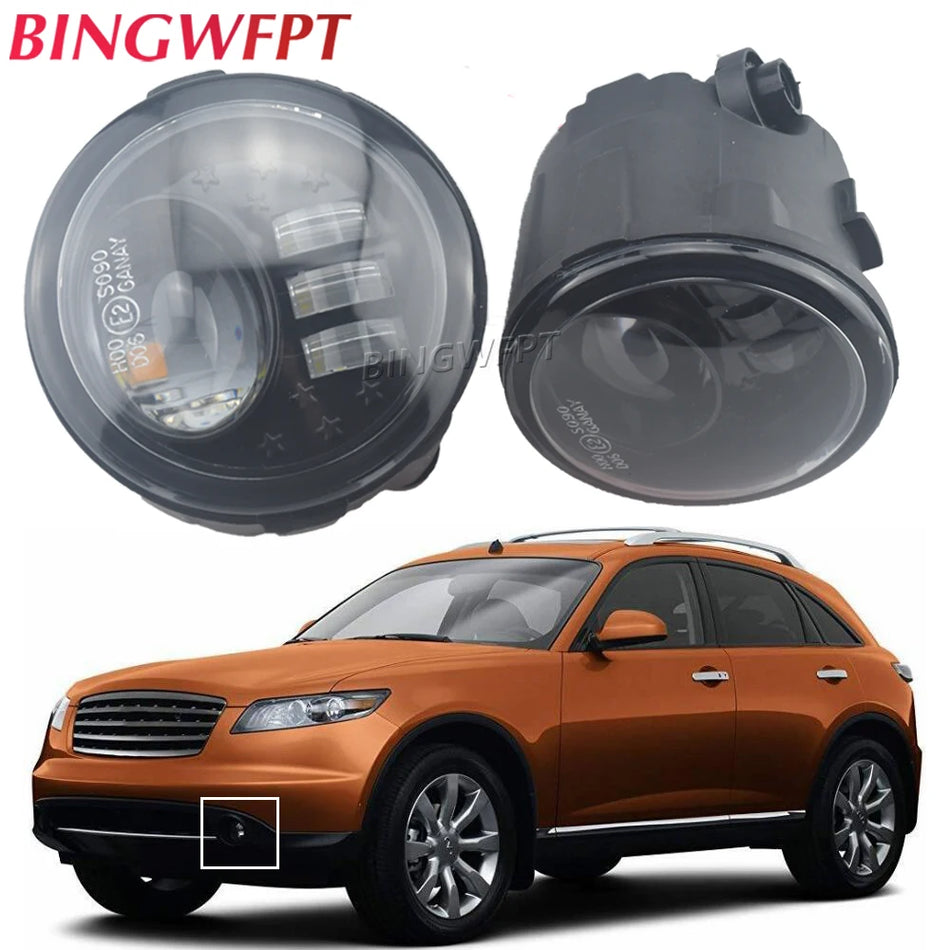 Miglas lampa priekšējā buferī ar augstu spilgtumu Infiniti EX, FX, M sērijai