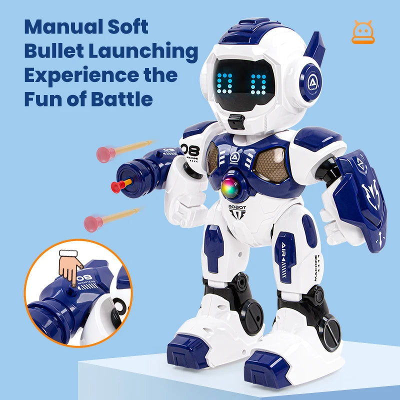 JHD 2025 JJRC R35 Interactive RC Robot - Intelligent &amp; Programmable