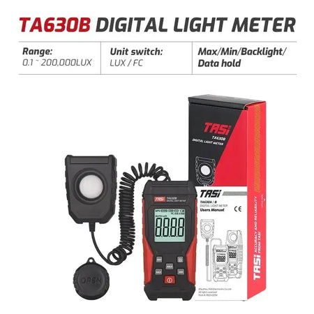 TA630B Digital Luxometer High Accuracy Handheld Light Meter TA630B Split Type
