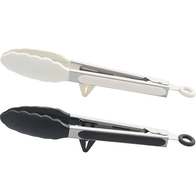 Silicone Non-Slip Cooking Tongs &ndash; Eco-Friendly Stainless Steel Grip