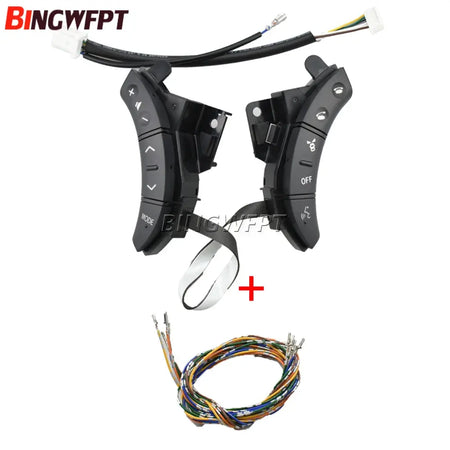 Steering Wheel Control Switch Buttons 75B037 For Toyota Highlander 03-07 Land Cruiser 2004-2007 by InterCyprus Trading Ltd