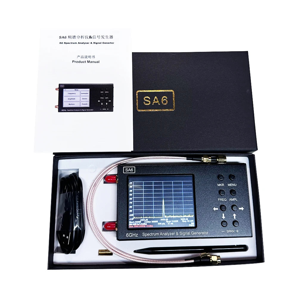 SA6 6GHz Portable Spectrum Analyzer &ndash; Signal Generator SA6 / CHINA