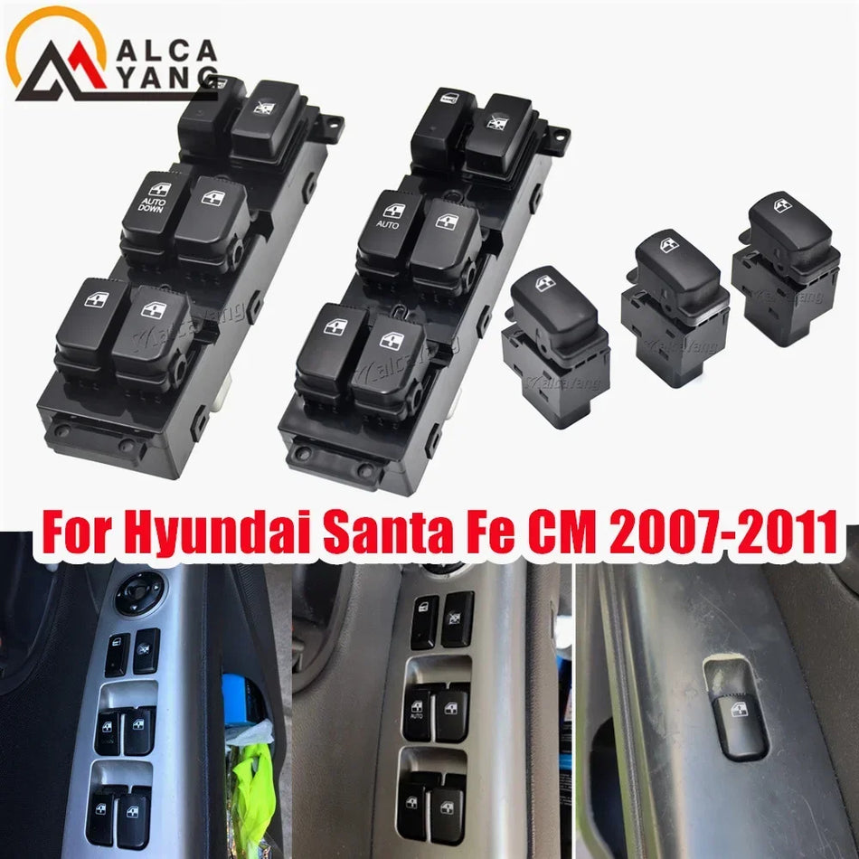 Langų jungiklis su ABS Hyundai Santa Fe CM 2007-2011