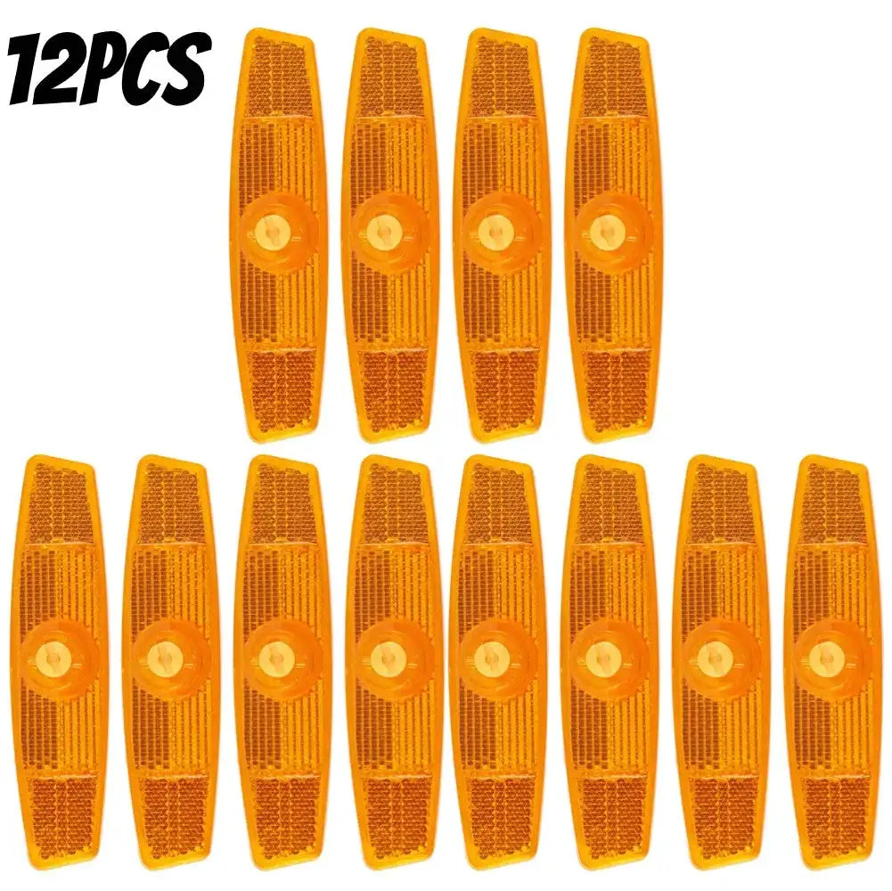 Fish Shaped Safety Spoke Reflectors For Bicycle Rim Light 12PCS 1