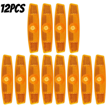 Fish Shaped Safety Spoke Reflectors For Bicycle Rim Light 12PCS 1
