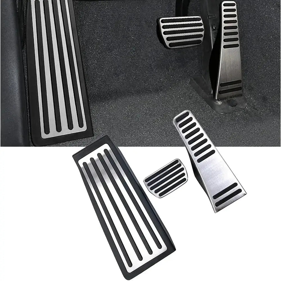 Accelerator Brake Pedal Covers Anti-Slip for Volvo XC90 2018-2025 LHD by InterCyprus Trading Ltd