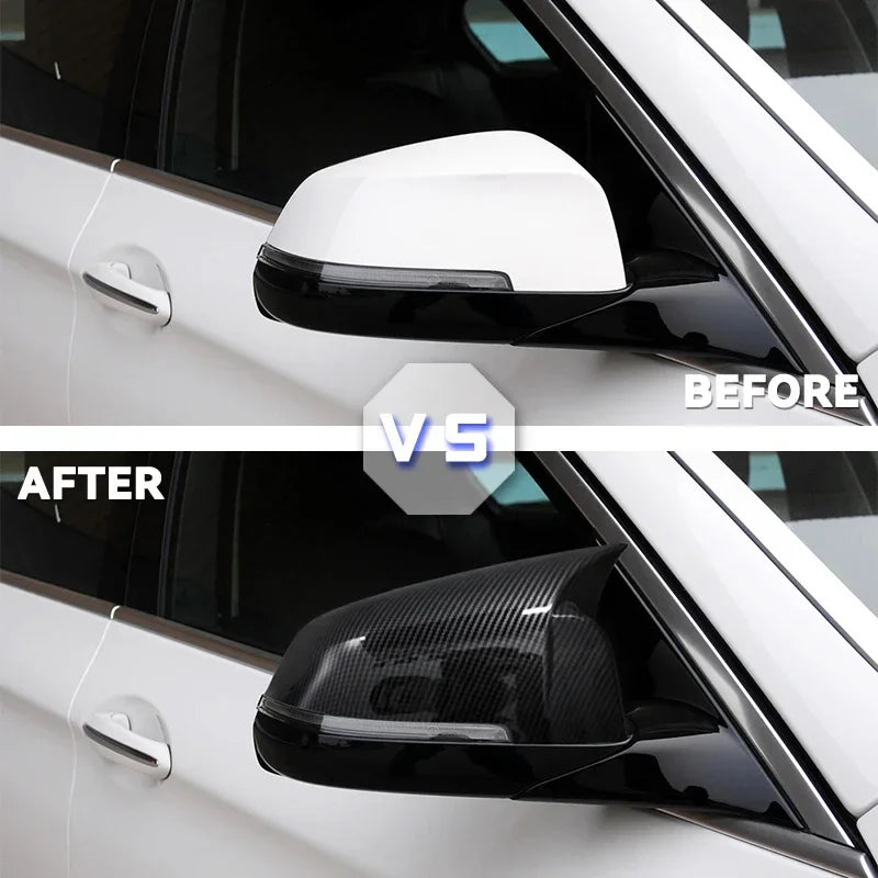 Fit For Bmw 5 Series F10 F11 F18 LCI 2014-2017 Rearview Mirror Cover Wing Side Rear view Mirror Cap Car Tuning Accessories by InterCyprus Trading Ltd