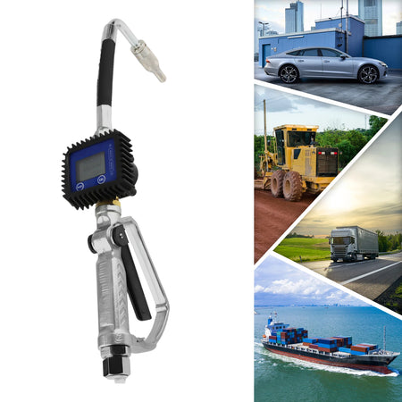 Electronic Oil Meter Gun &ndash; 5 Digit LCD Gauge Display