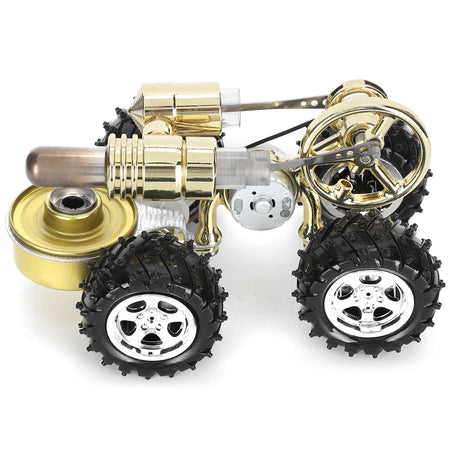 Stirling Engine Model Car - Educational Toy for Science Enthusiasts