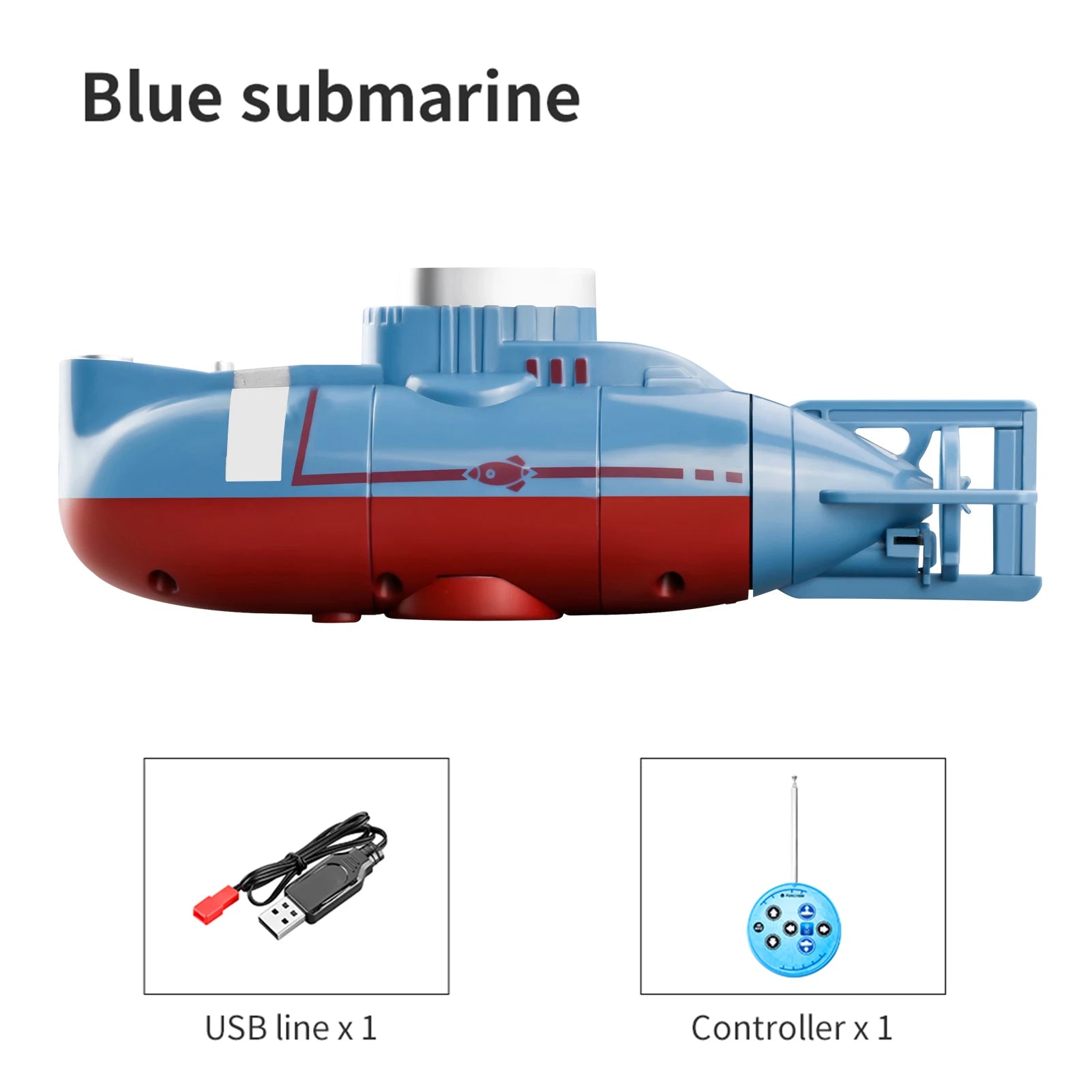 Mini RC Submarine &ndash; Waterproof Diving Fun for Kids