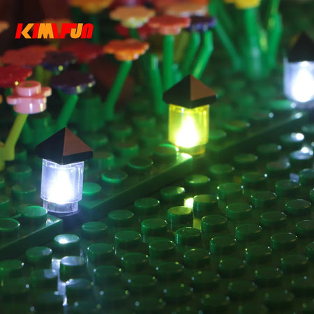 10Pcs 0.8mm RGB LED Blocks &ndash; Lego Compatible Blocks