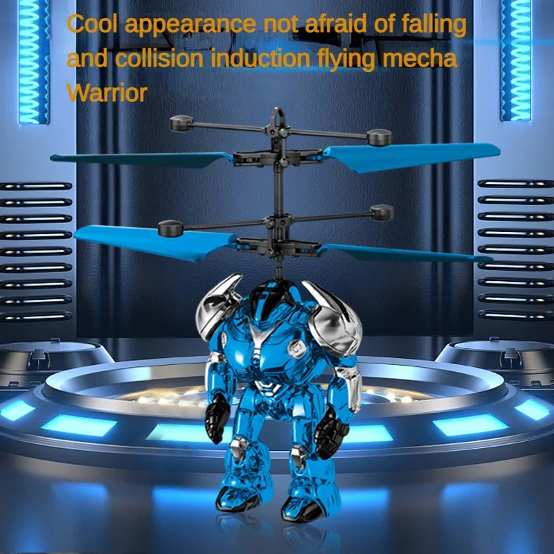 Intelligent Sensing Aircraft Mech Warrior Flying Robot Luminescent ...