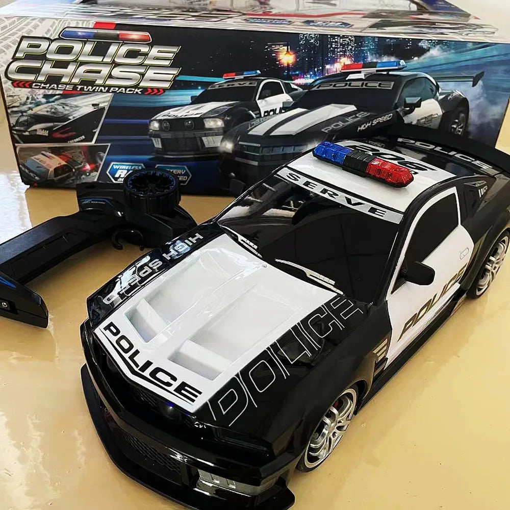 RC Police Car 1/12 Scale &ndash; High Speed Remote Control with Lights