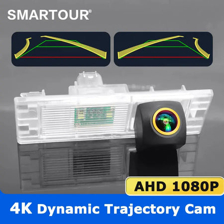 AHD Fisheye Dynamic Trajectory Car Rear View Wireless Camera For BMW 1 6 Series F6 F12 F13 F20 F21 E63 E64 E81 E87 E85 E86 by InterCyprus Trading Ltd
