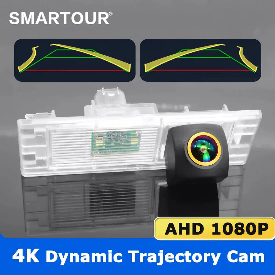AHD Fisheye Dynamic Trajectory Car Rear View Wireless Camera For BMW 1 6 Series F6 F12 F13 F20 F21 E63 E64 E81 E87 E85 E86 by InterCyprus Trading Ltd