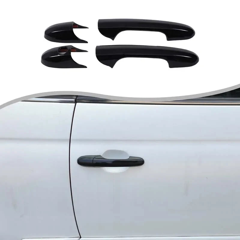 ABS външни капаци за дръжки от въглеродни влакна Fiat 500 комплект от 4 броя