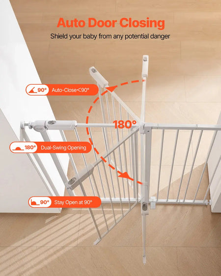Baby Gate 28 30 36 Inches High &ndash; No Drill Design