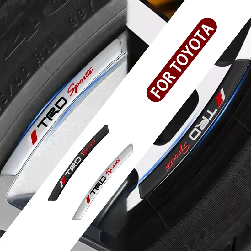 Σήμα Αυτοκινήτου Toyota TRD, Στυλ Τροχού, Διακοσμητικά Αυτοκόλλητα Ζάντας, Κράμα Αλουμινίου, Σετ 4 τεμαχίων