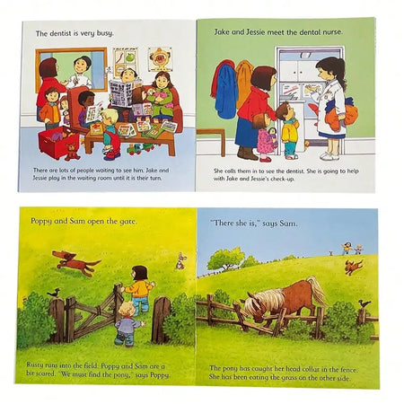Usborne Farmyard Tales First Experience &ndash; Montessori Reading