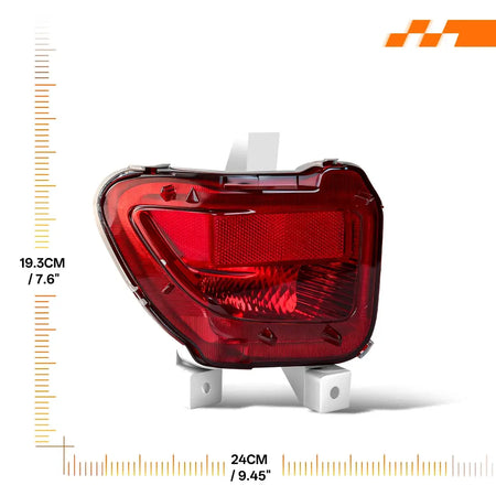 Rear Bumper Reflector Lights NO BULB For Toyota RAV4 2005-2012 Tail Parking Brake Light Warming Signal 81456-42010 81457-42010 by InterCyprus Trading Ltd