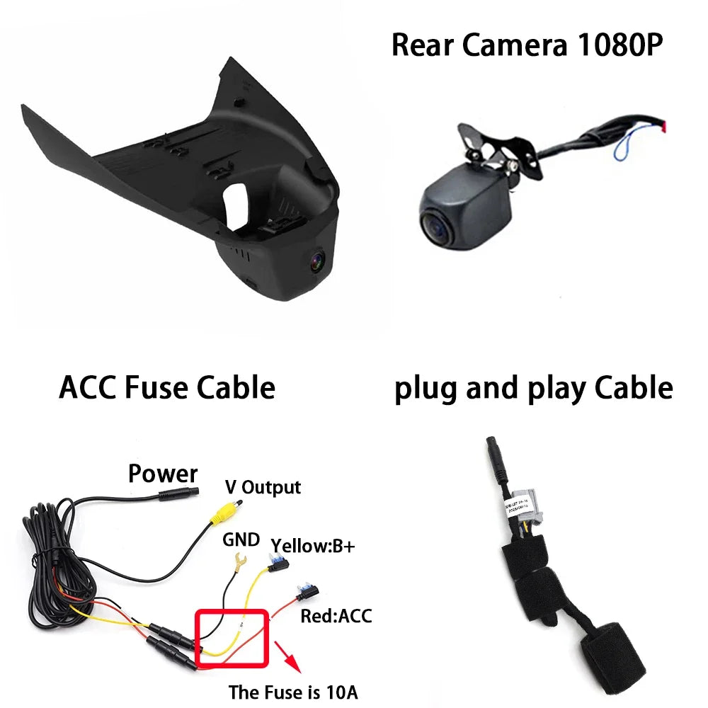 Recorder Plug Mazda CX-50 Dash Cam 4K Video Recorder | Plug and Play Pro ...