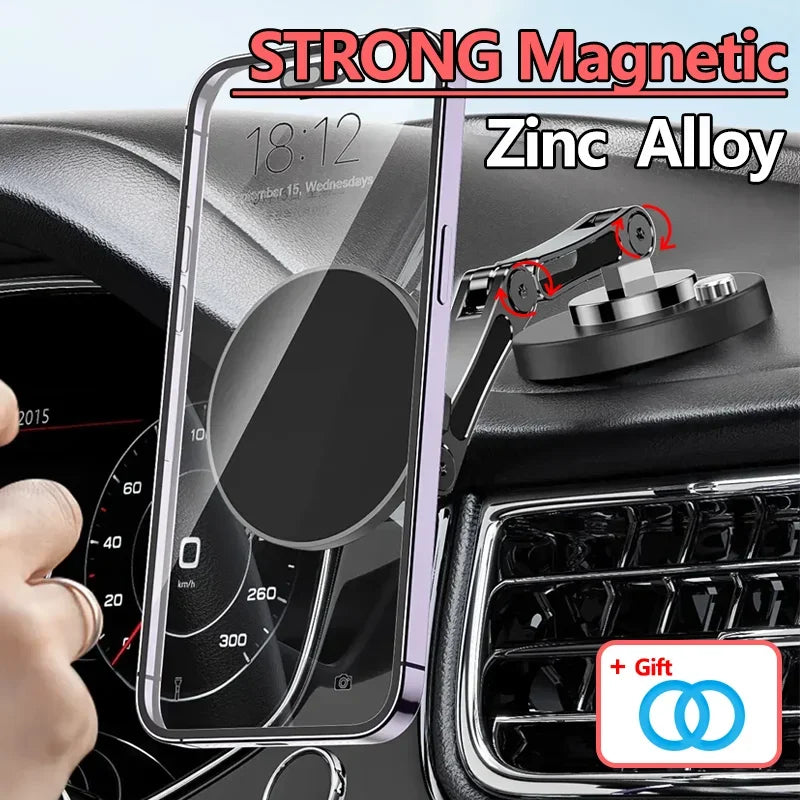 Foldable Universal Car Magnetic Holder &ndash; Secure Grip