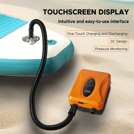 SUP Electric Pump For Paddle Board - Touchscreen Control