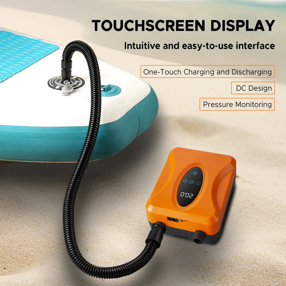 SUP Electric Pump For Paddle Board - Touchscreen Control