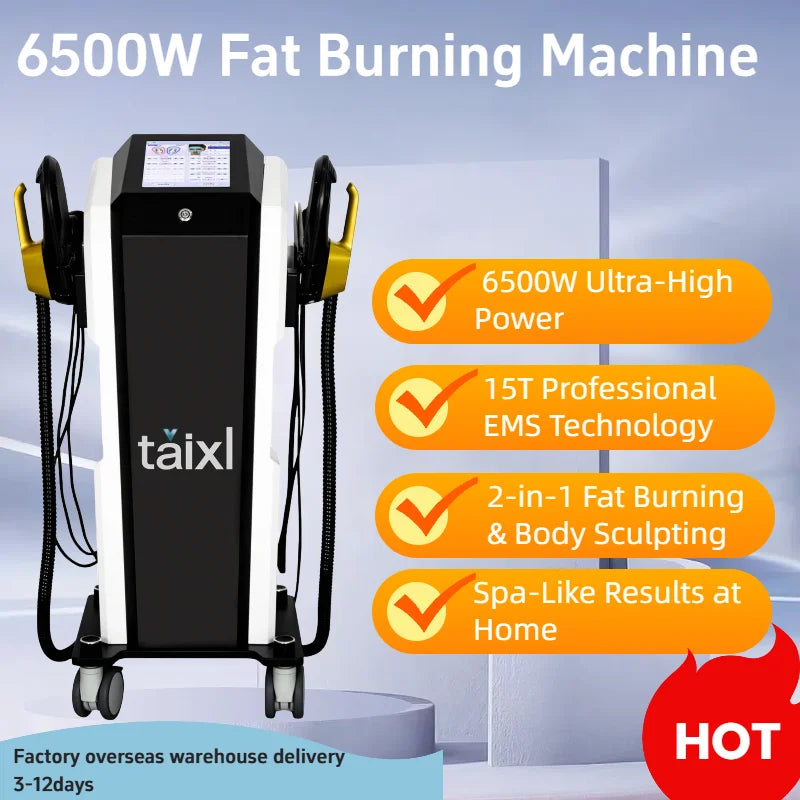 Professionel 6500W EMS Fedtforbrænding Kropsslankemaskine