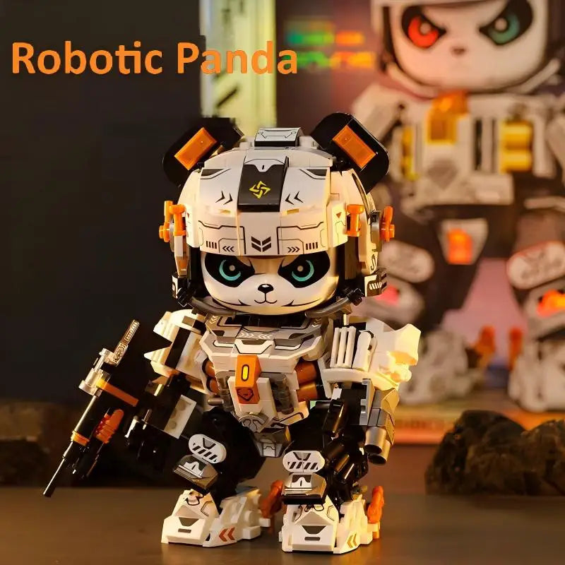 Panda Zodiac Building Blocks Gift Set &ndash; 12-in-1 Figures Panda / with box / CHINA