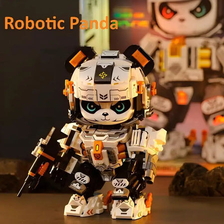 Panda Zodiac Building Blocks Gift Set &ndash; 12-in-1 Figures Panda / with box / CHINA