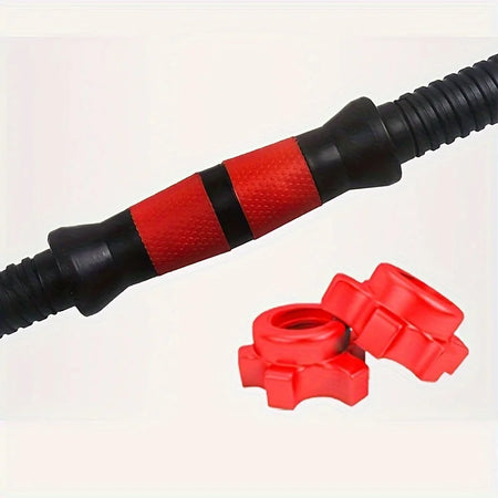 Rubber Coated Dumbbell Rod Connector for Home Strength Training