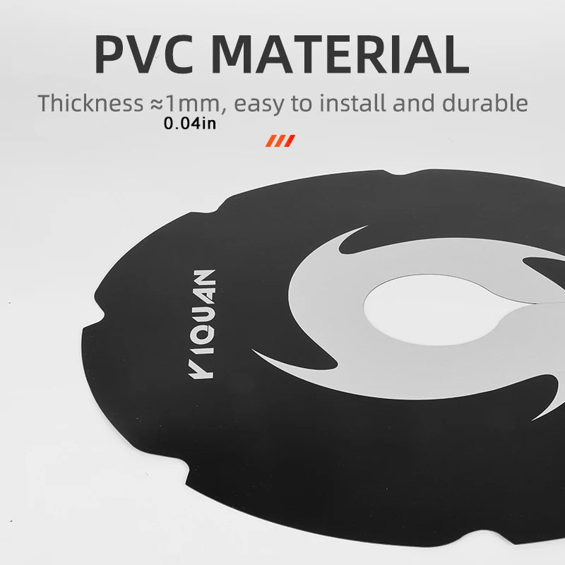 Велосипедная дисковая антигрязевая пластина, легкая установка, защитный щиток для велосипеда