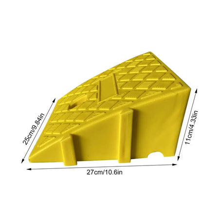 Car Threshold Ramp Plastic Curb Ramp &ndash; Textured Surface 25X27X11cm / CN