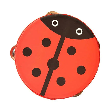 6 Inches Children Hand Drum - Cartoon Pattern Learning Toy Style 3