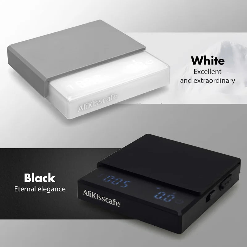 AliKisscafe Coffee Scale &ndash; 0.1g Precision For Espresso